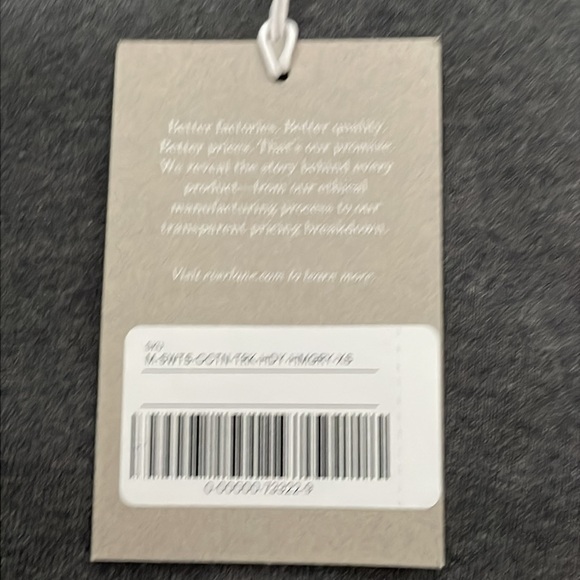 Everlane The Track Hoodie NWT Size XS Organic Cotton UNISEX - Picture 7 of 8